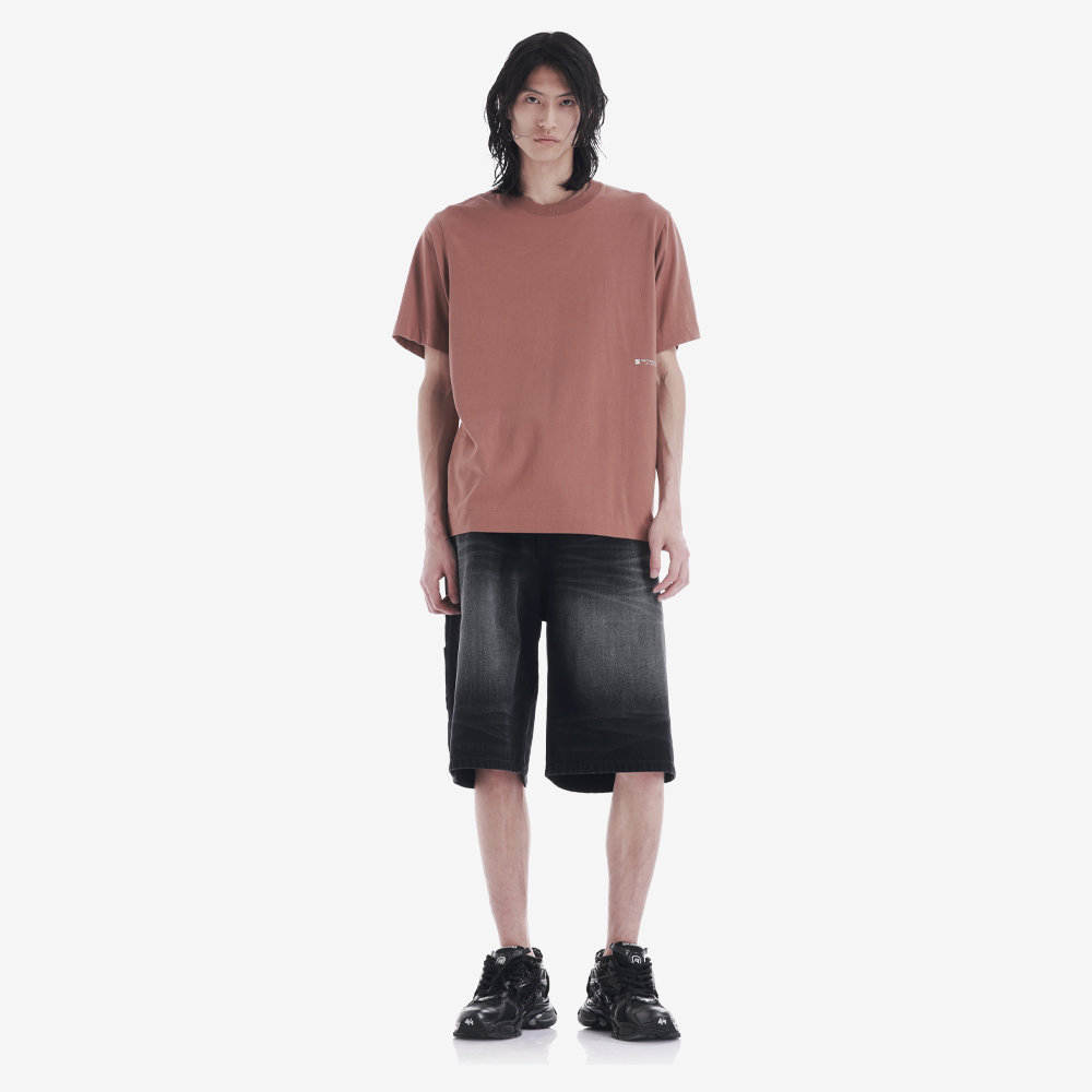 Speed Effect Print T-Shirt, Rusty Tree#111998