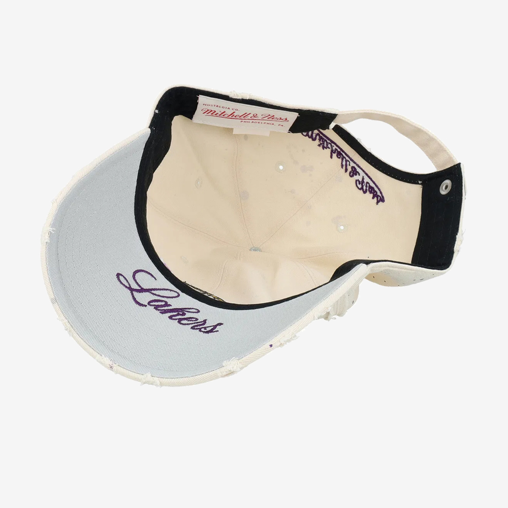 Los Angeles Lakers NBA What A Mess Strapback, Beige/Purple#113746