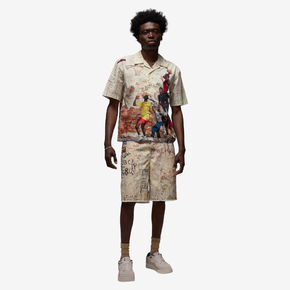 Camp Graphic Shirt, Sail#113426