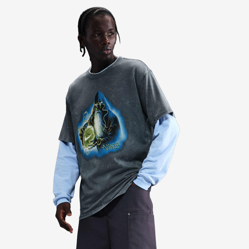 Fantasy Wizard Tee, Anthracite#113996