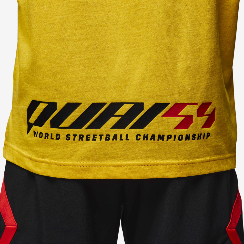 Quai 54 Sport T-Shirt, Tour Yellow/Black#113811
