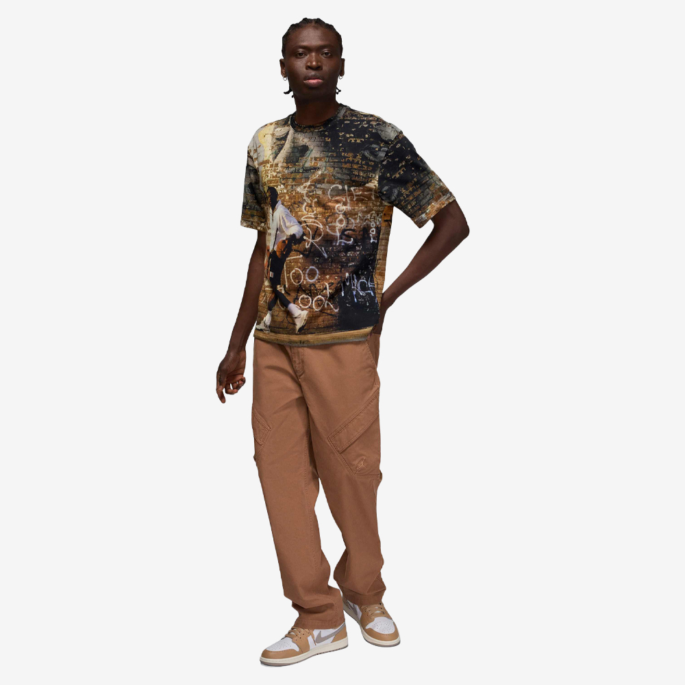 AJ 85 Graphic T-Shirt, Off Noir/Sail#113970
