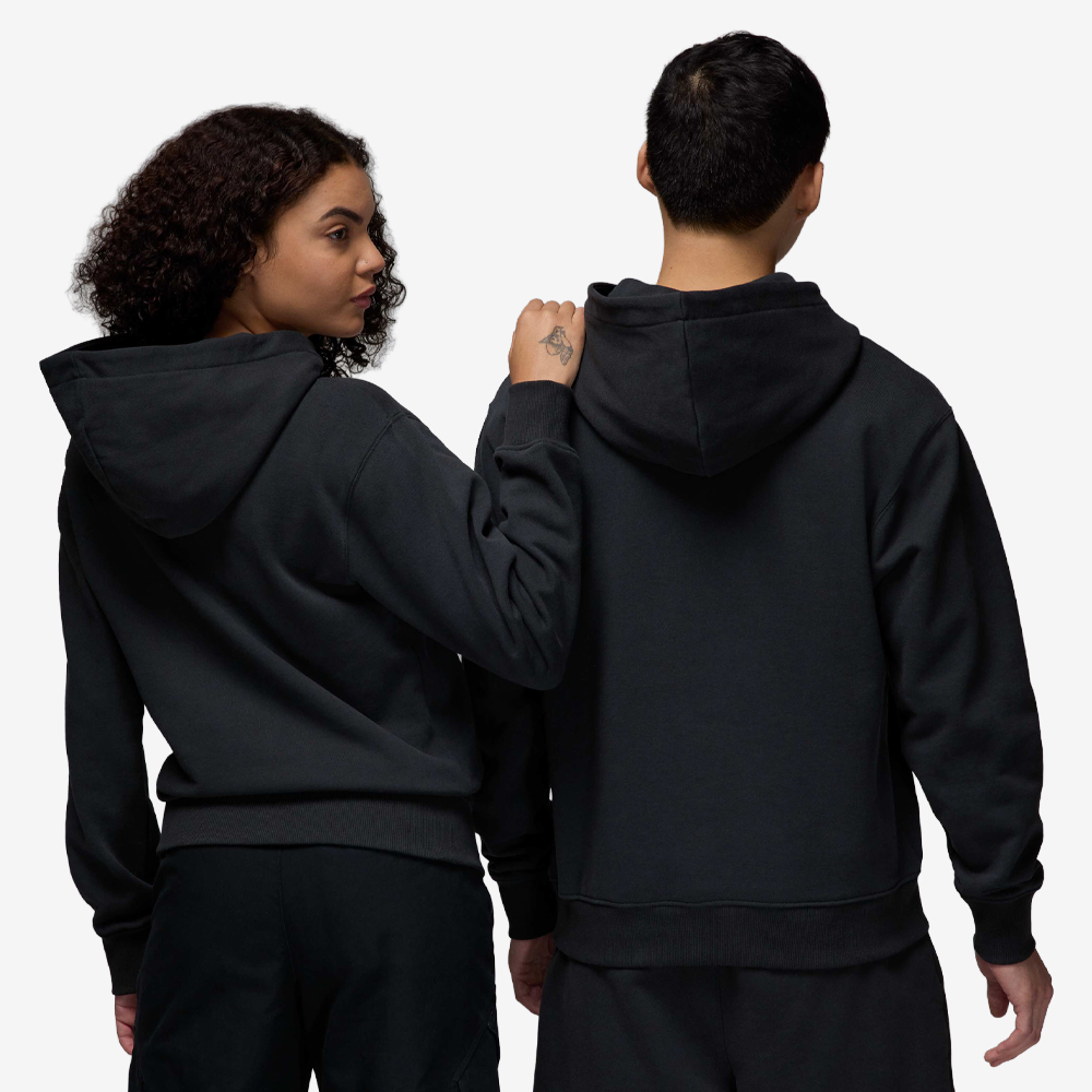 Flight Fleece Graphic Pullover Hoodie, Off-Noir#113446