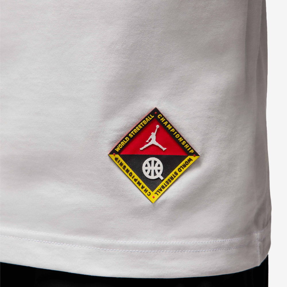 Quai 54 Sport T-Shirt, Summit White/Chile Red#113908