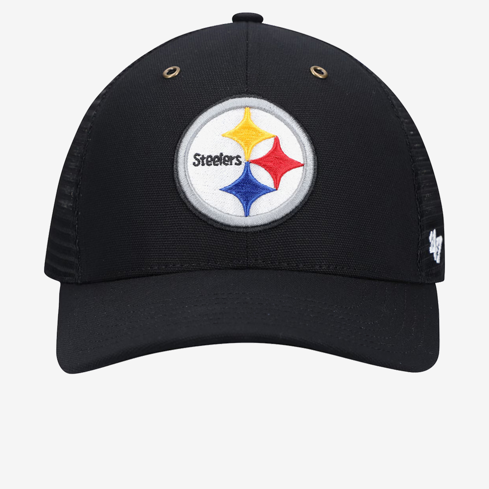 Carhartt x '47 Pittsburgh Steelers NFL MVP Trucker Snapback, Black #113635