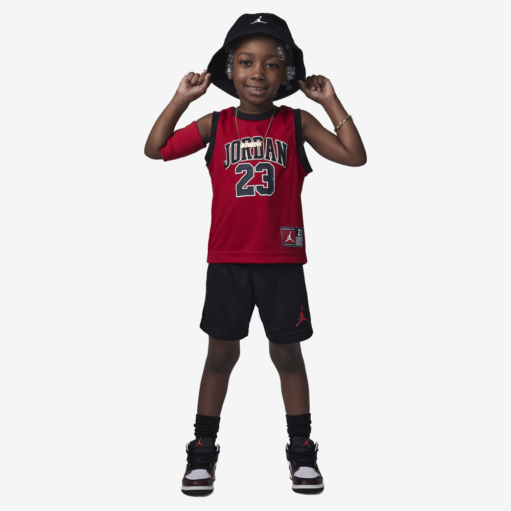 Toddler 23 Jersey 2-Piece Set, Black#113893