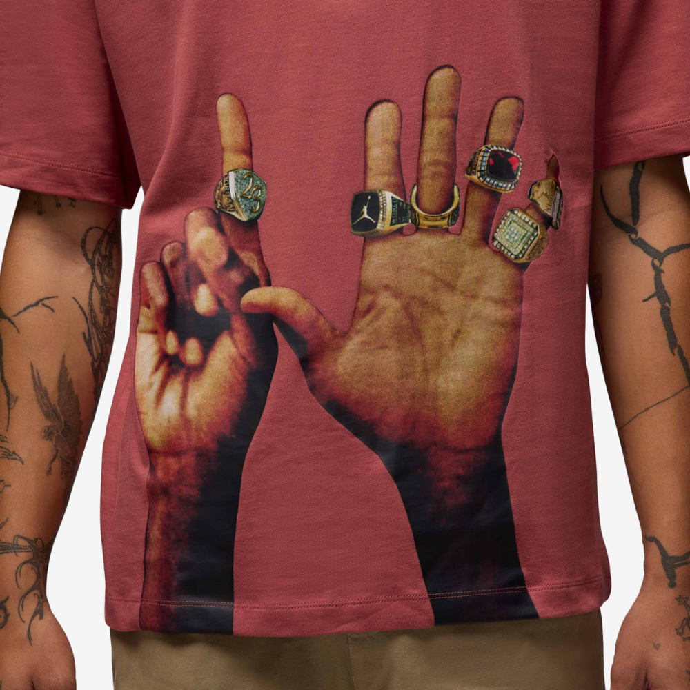 Flight MVP 6 Rings T-Shirt, Canyon Rust/Black#113824