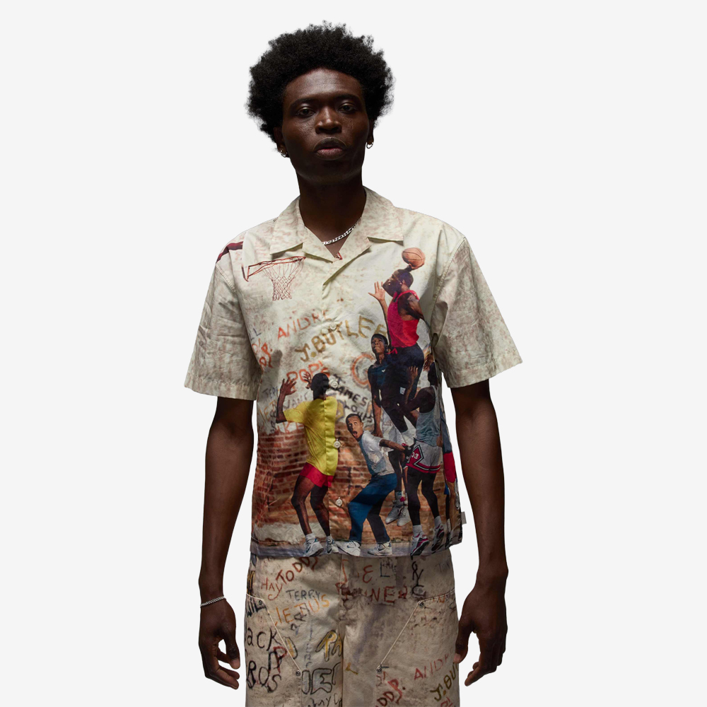 Camp Graphic Shirt, Sail#113420