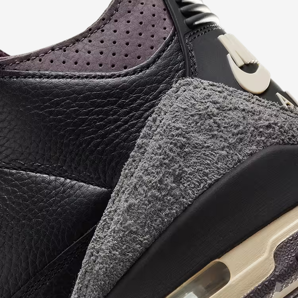 A Ma Maniére x Wmns AJ 3 Retro OG SP, Black and Flat Pewter#114700