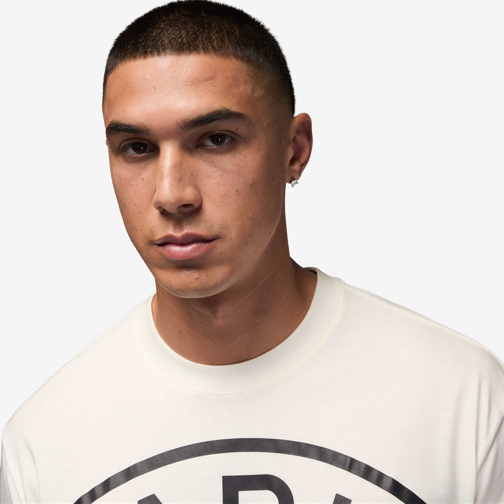 PSG x Air Jordan Large Graphic T-Shirt, Sail#114003