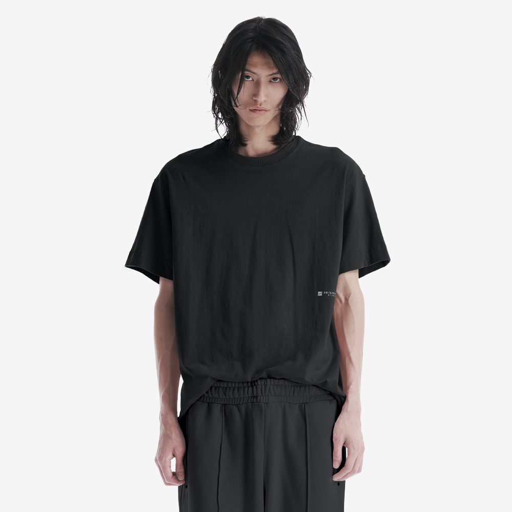 Basic Logo Tee, Black#111939