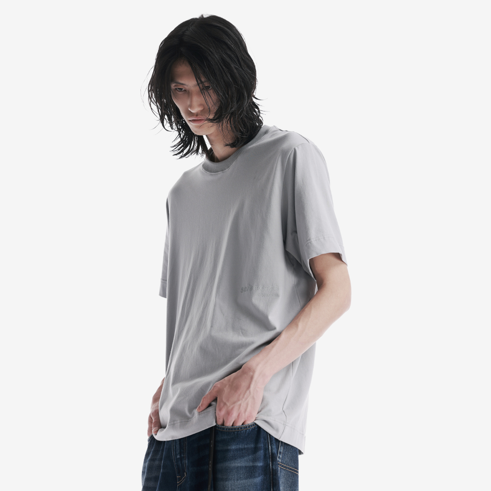Handwritten Tonal Logo T-Shirt, Light Gray#111957