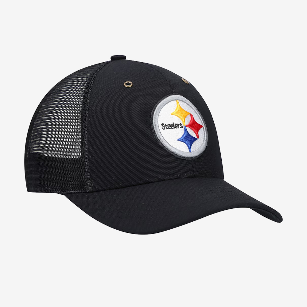 Carhartt x '47 Pittsburgh Steelers NFL MVP Trucker Snapback, Black #113636