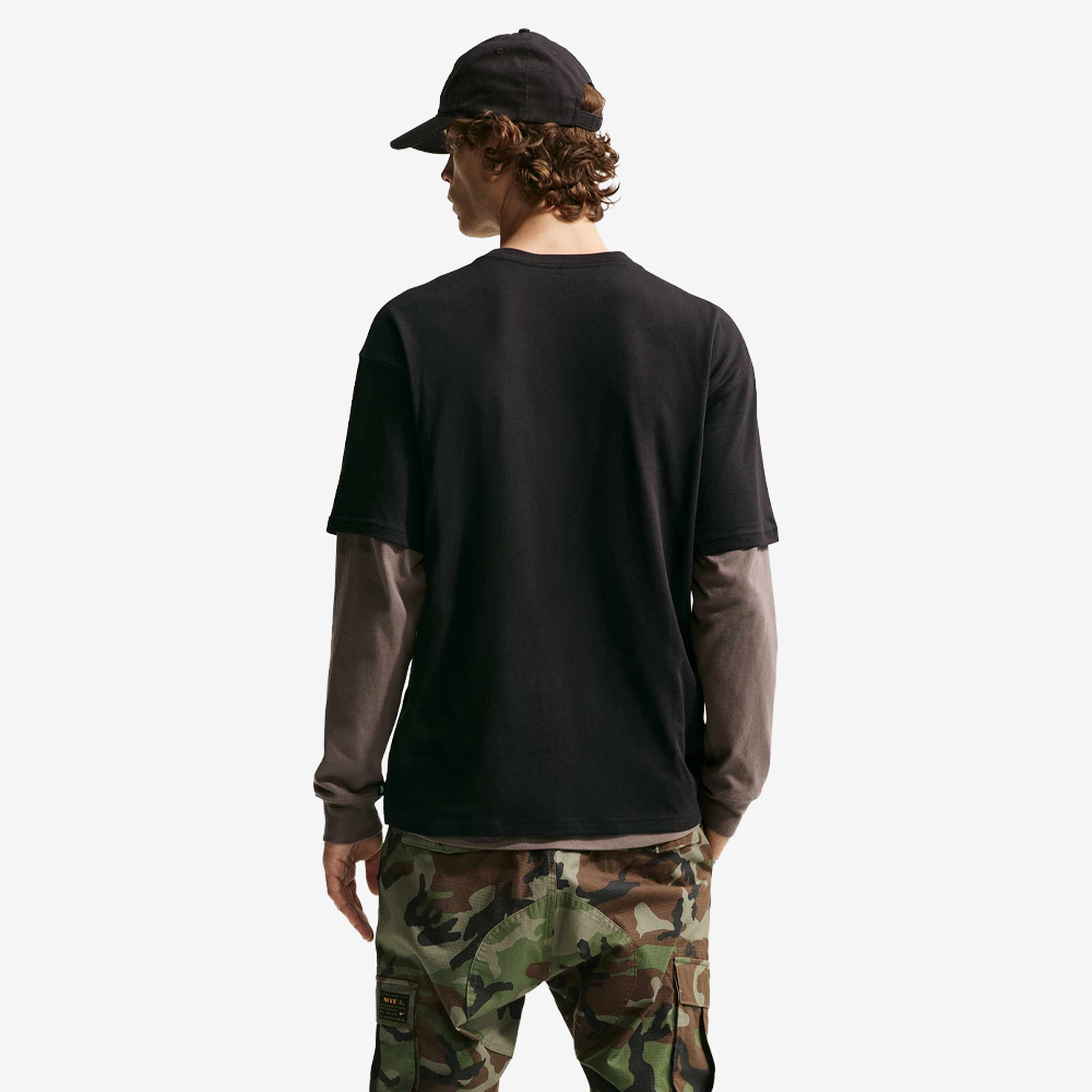 SB Dino Keychain Skate Tee, Black