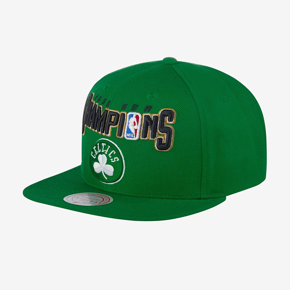 Boston Celtics NBA 2008 Champs Snapback, Green/Black#113696
