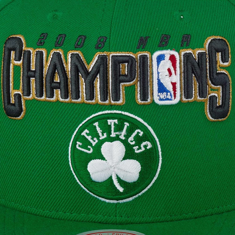 Boston Celtics NBA 2008 Champs Snapback, Green/Black#113700