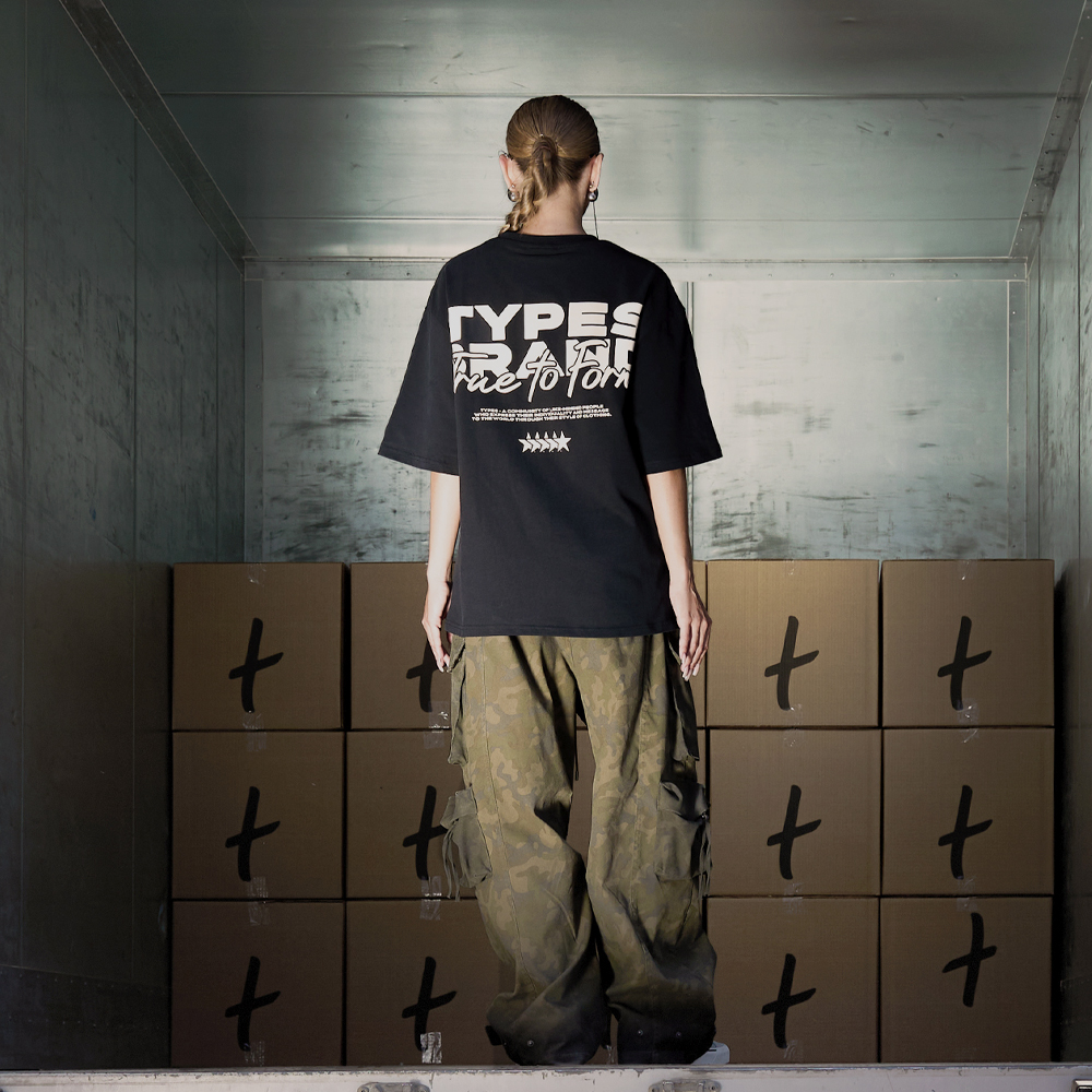 "True To Form" T-Shirt, Black#114588