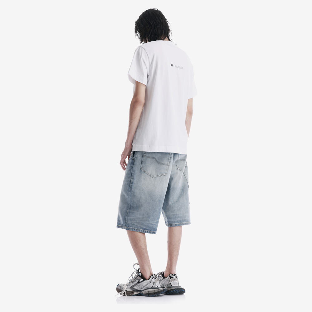 Tonal Logo T-Shirt, White#111953