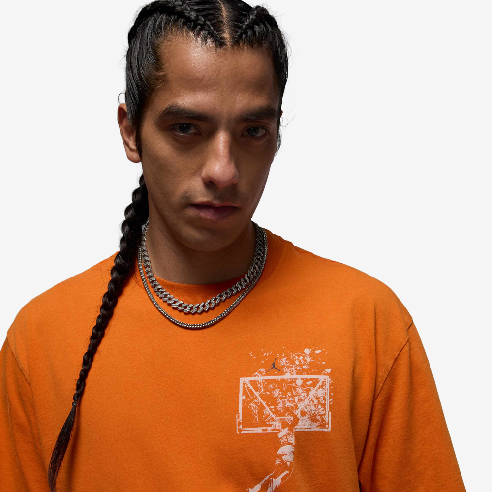 Brooklyn Shattered Backboard Oversized Graphic T-Shirt, Starfish/Sail#113877