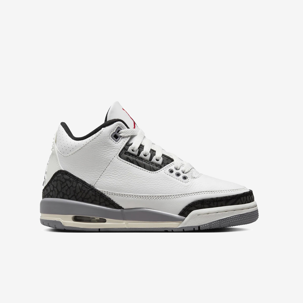 AJ 3 Retro (GS), Cement Grey#113592