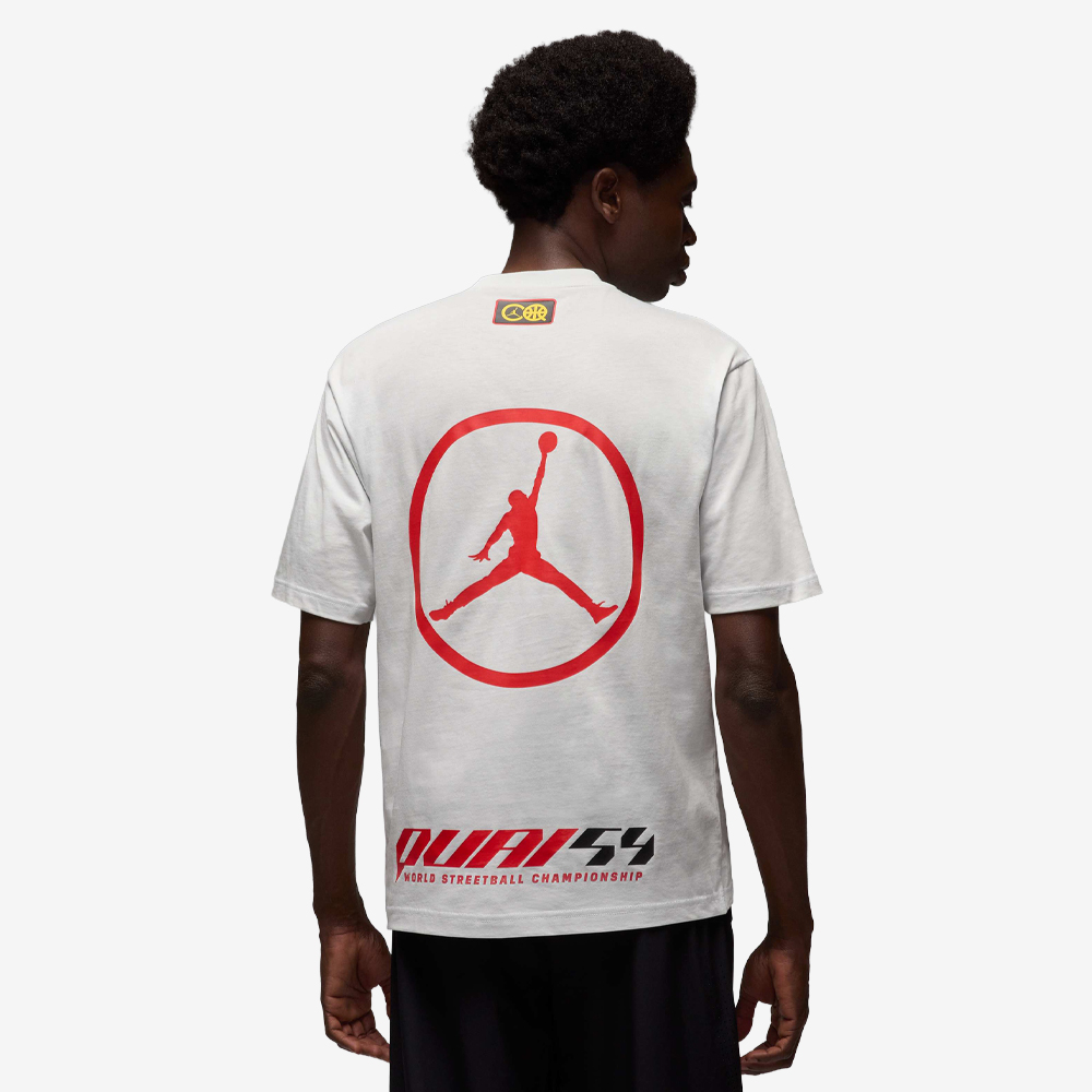 Quai 54 Sport T-Shirt, Summit White/Chile Red