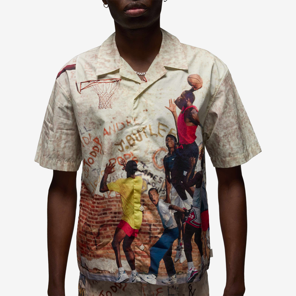 Camp Graphic Shirt, Sail#113422