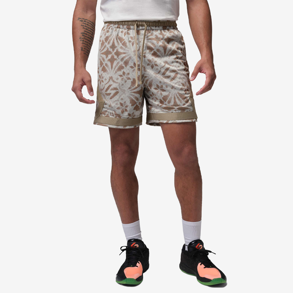 Luka Dri-FIT Diamond Shorts, Khaki/Varsity Red#113791