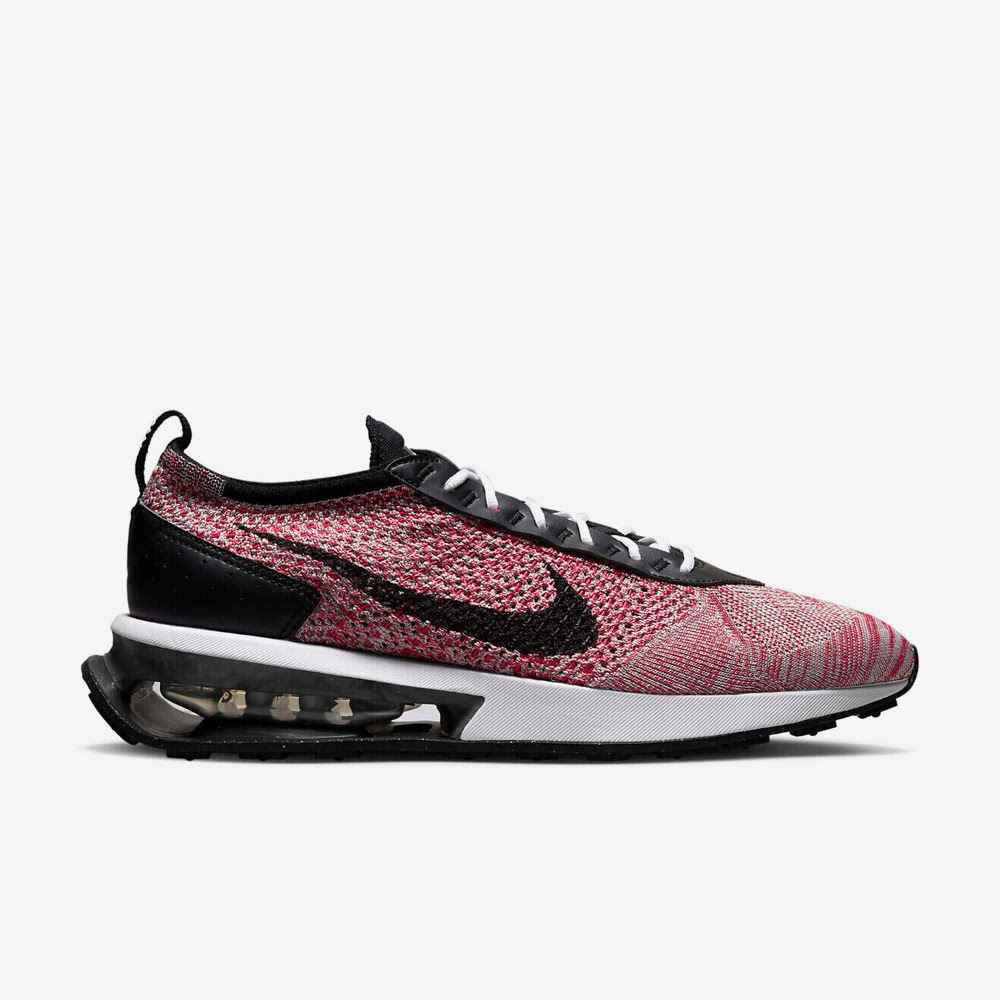 Air Max Flyknit Racer, University Red/Black-Wolf Grey#91592