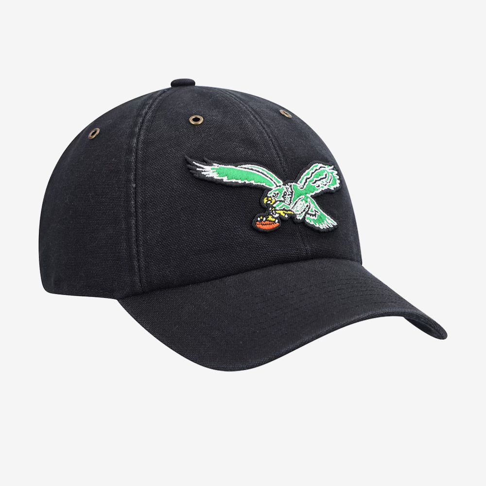 Carhartt x '47 Philadelphia Eagles NFL Throwback Clean Up, Black#113649