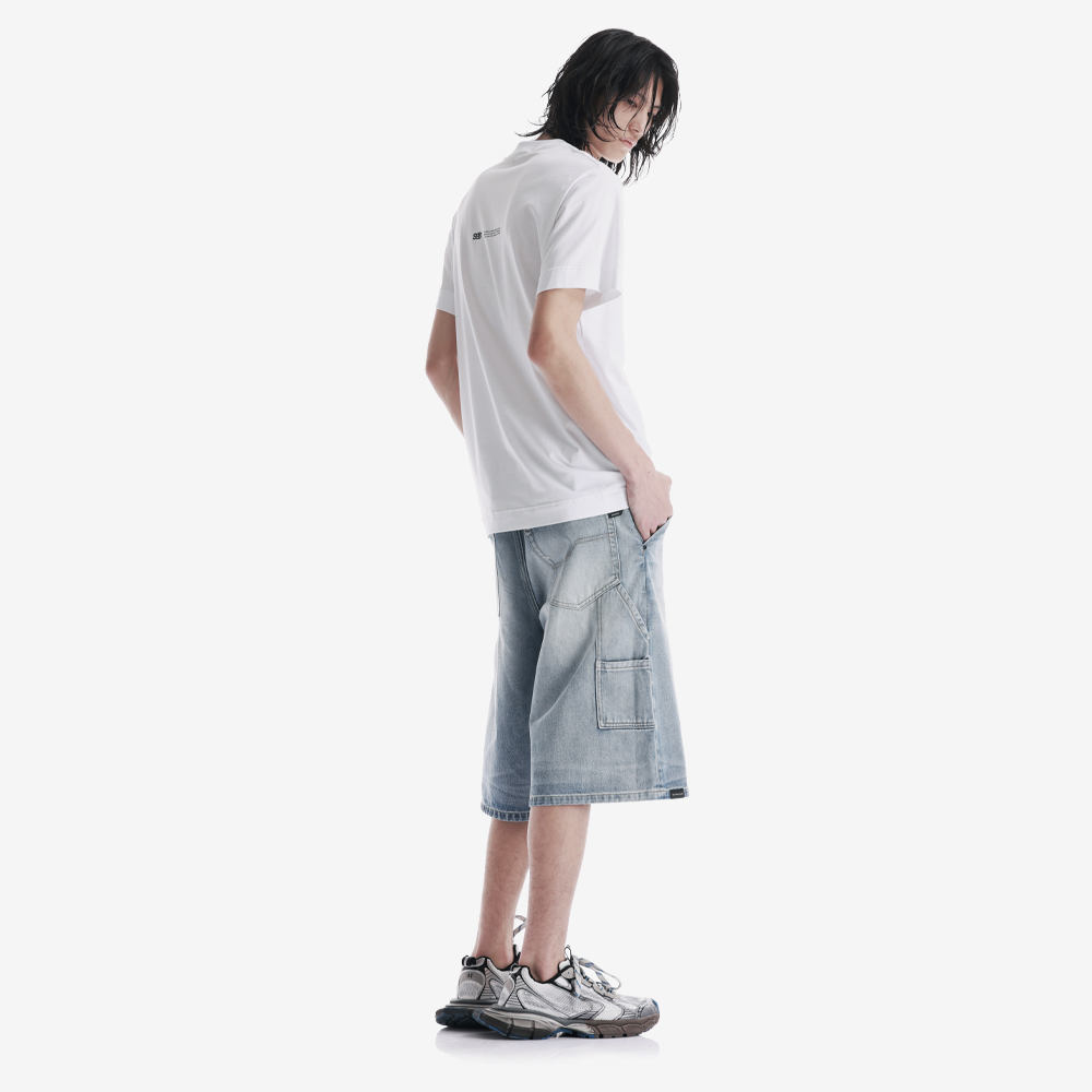 Tonal Logo T-Shirt, White#111954