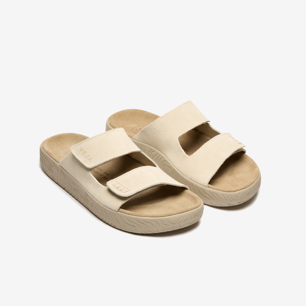 Etna Suede, Pierre/Almond