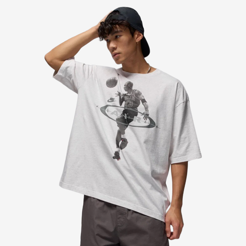 Brooklyn "From Surface 2 Air" T-Shirt, Birch Heather/Black