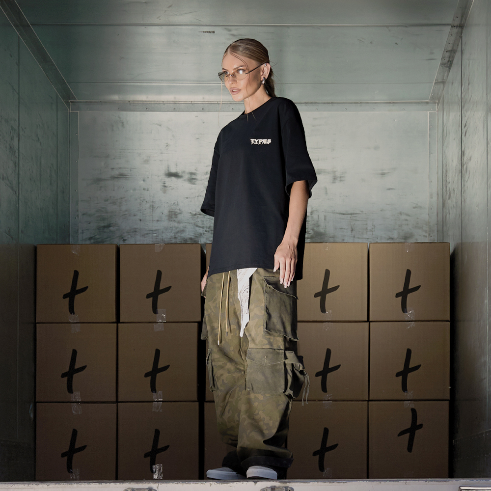 "True To Form" T-Shirt, Black#114587