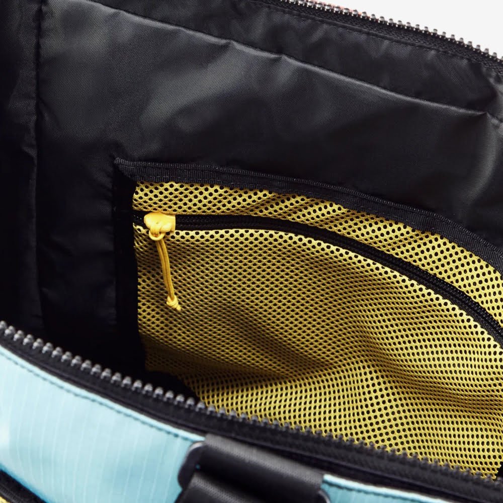 BUTTER GOODS Tote, Mineral Blue-Puma Black-Maize#81845