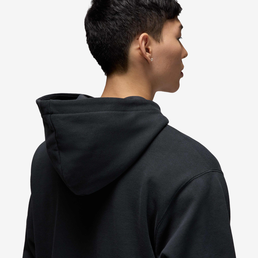 Flight Fleece Graphic Pullover Hoodie, Off-Noir#113449