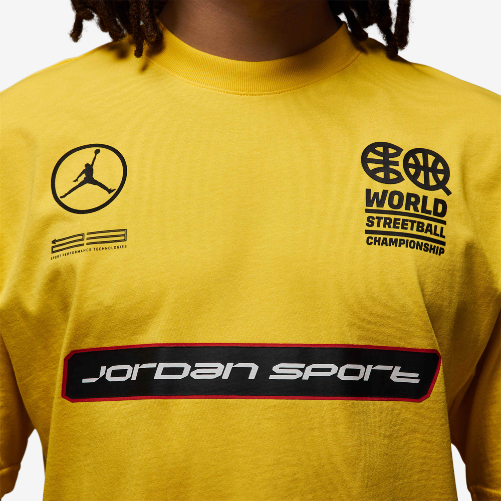 Quai 54 Sport T-Shirt, Tour Yellow/Black#113808
