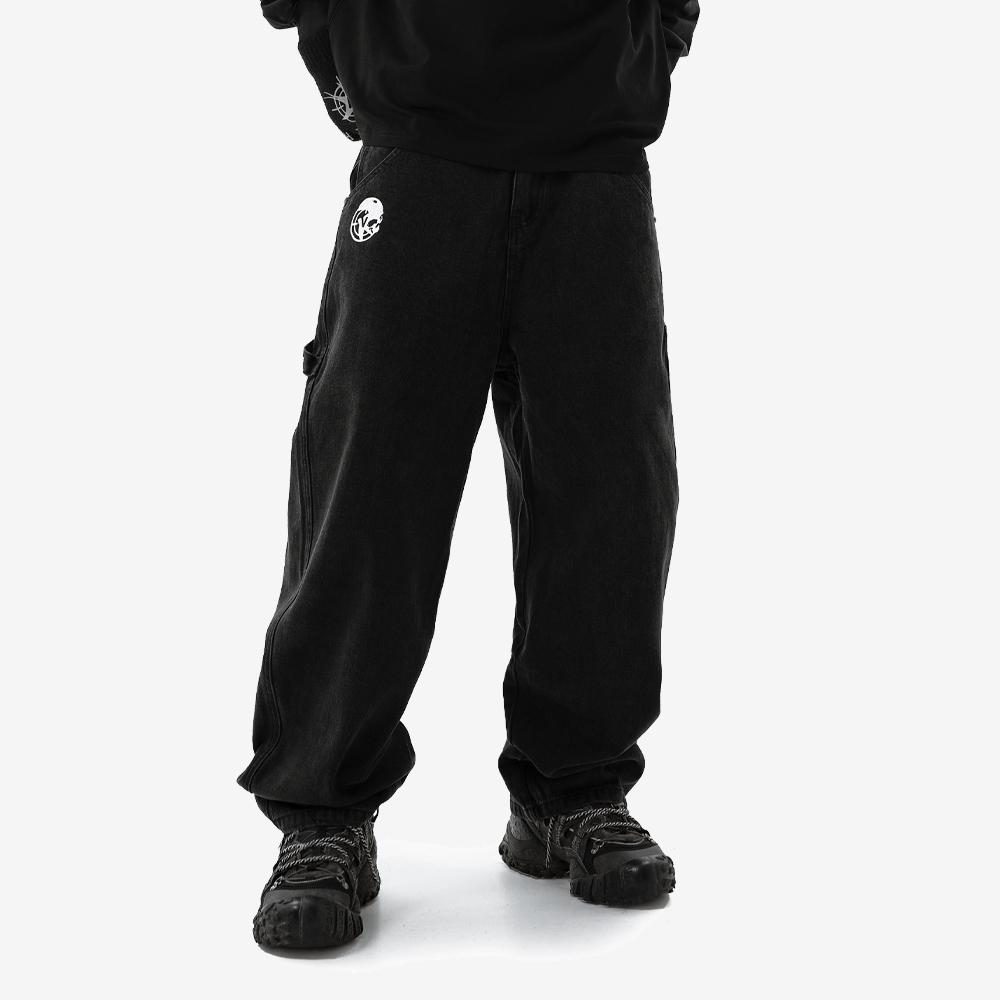 BONES Jeans, Black/White/Red