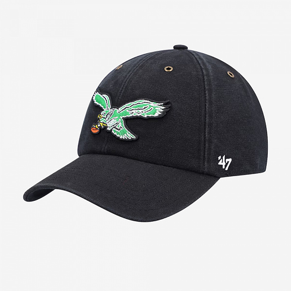Carhartt x '47 Philadelphia Eagles NFL Throwback Clean Up, Black