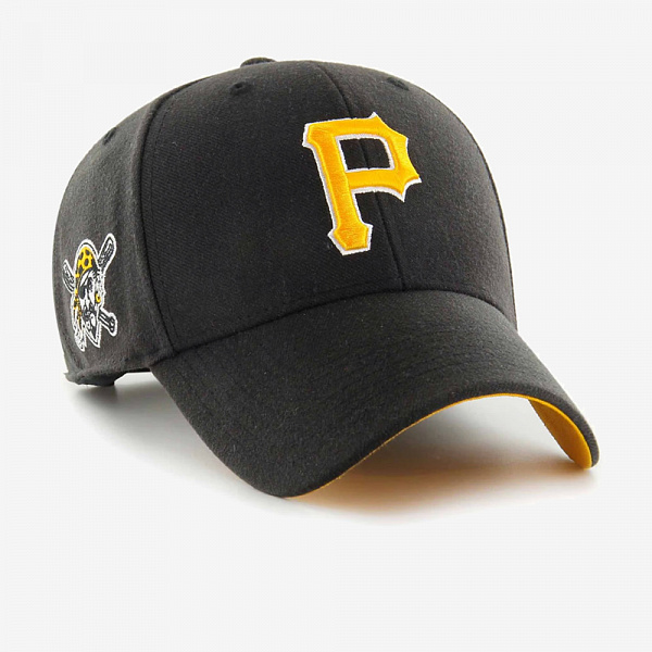 Pittsburgh Pirates MLB Sure Shot MVP Snapback, Black/Yellow