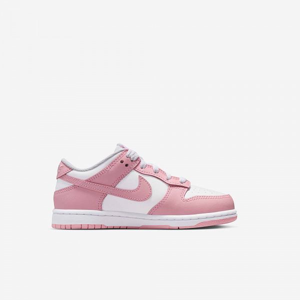 Dunk Low (PSE), White/White/White/Medium Soft Pink