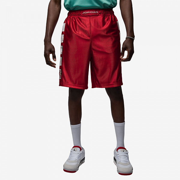 Brooklyn Cat Scratch Shorts, Gym Red/White/Gym Red