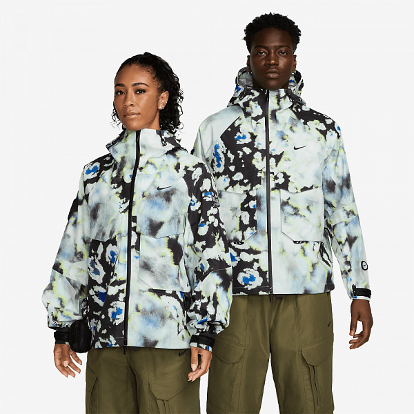 NOCTA Opal Hooded Gore-Tex Jacket, Off-White/Night Silver