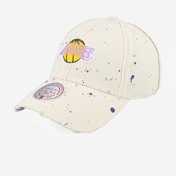 Los Angeles Lakers NBA What A Mess Strapback, Beige/Purple