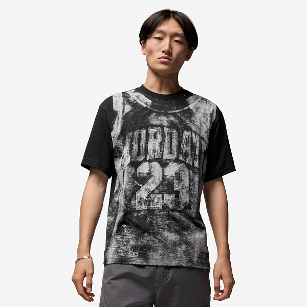 Brooklyn Collegiate Graphic T-Shirt, Black/Sail