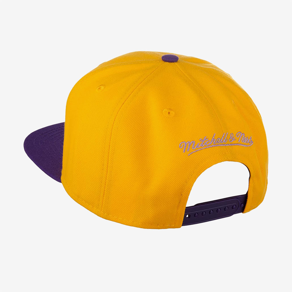 Jumbotron Snapback Los Angeles Lakers, Yellow/Purple#87402