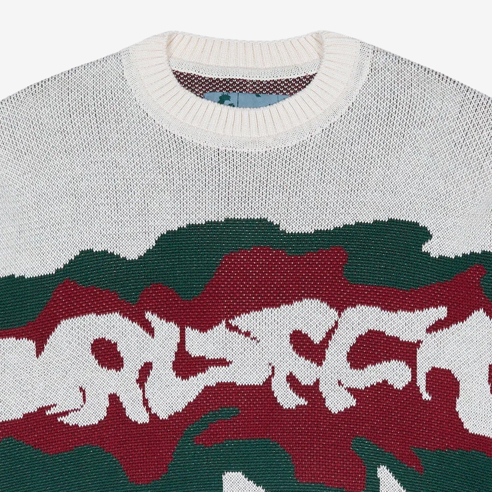 "The Jammy Puddle" Cotton Sweater, Multicolour#115831