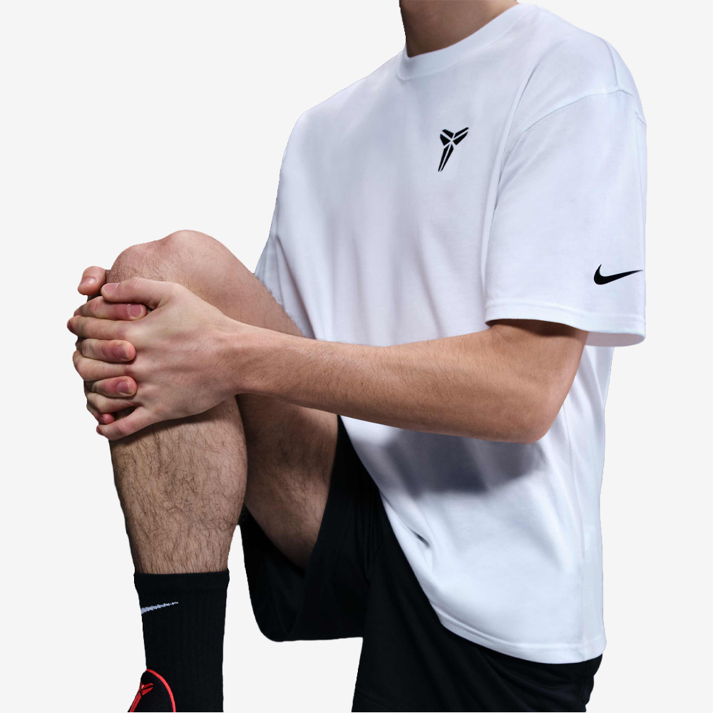 Kobe Bettermental T-Shirt, White/Black#110927