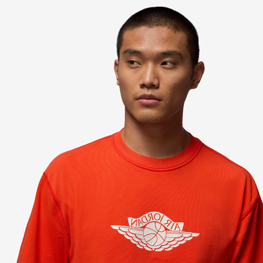 Jordan Rare Air T-Shirt, Chile Red/Sail#112650