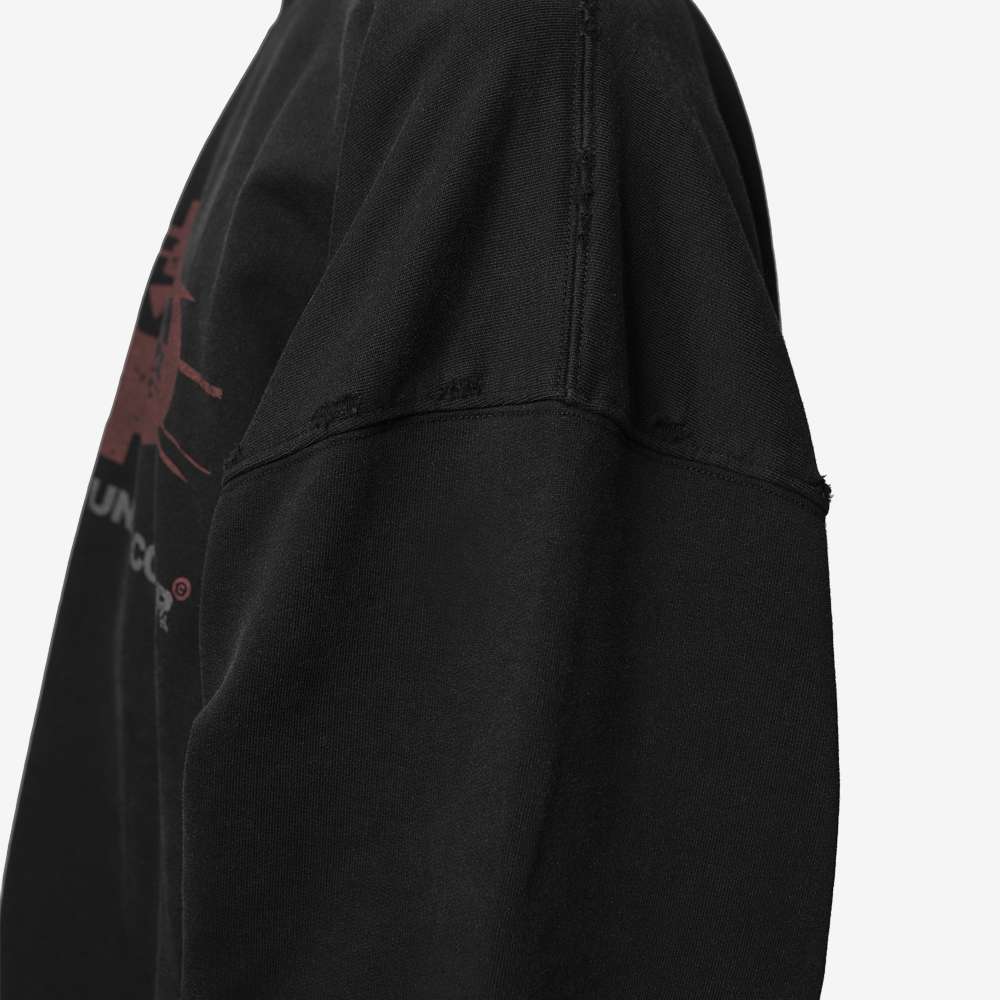 ORBIT Sweatshirt, Black/Red#112977