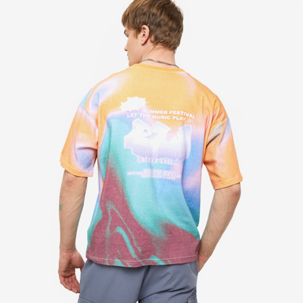 Sun Orange T-Shirt, Multicolor#89836